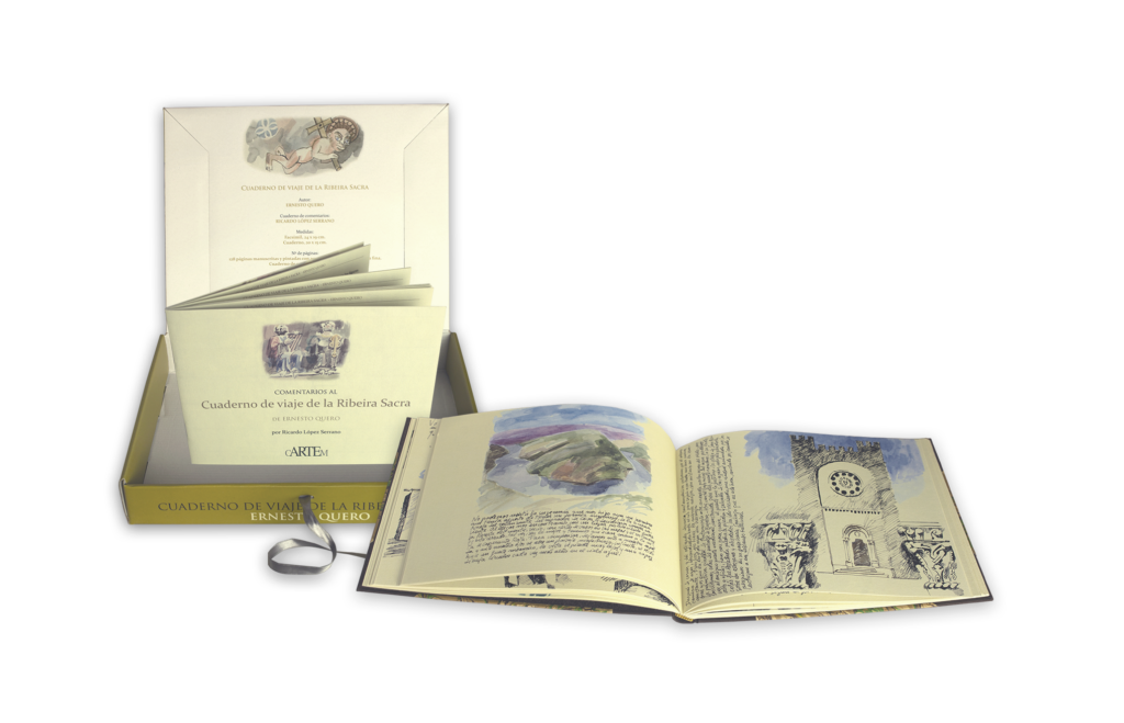 Cuaderno de viaje por la Ribeira Sacra de cARTEm BOOKS historia de la empresa