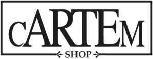 logo cartem shop transparente con letras negras