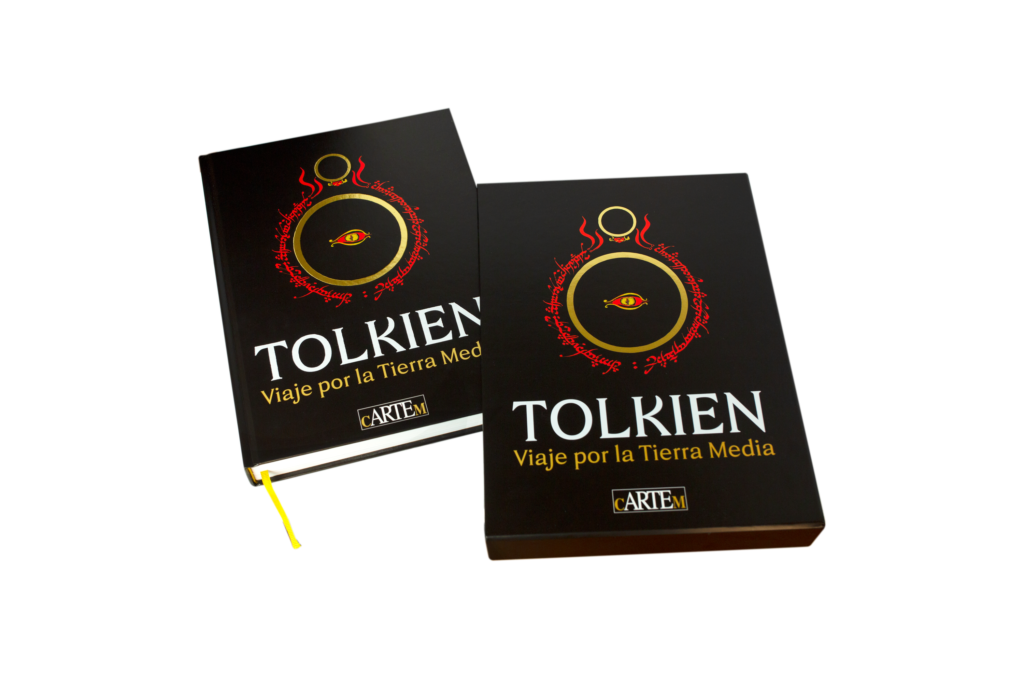 Tolkien viaje por la tierra media cartem books portada y estuche