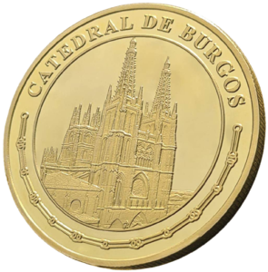 Moneda VIII Centenario de la Catedral de Burgos de cARTEm COINS